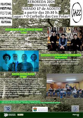 Reboreda en Jazz en Redondela