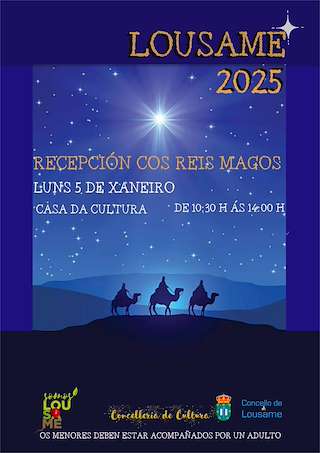 Fechas, información, programa, cartel, imágenes, mapa y ubicación de Recepción de Reyes (2026) en Lousame