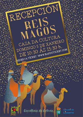 Fechas, información, programa, cartel, imágenes, mapa y ubicación de Recepción de Reis  en  Lousame
