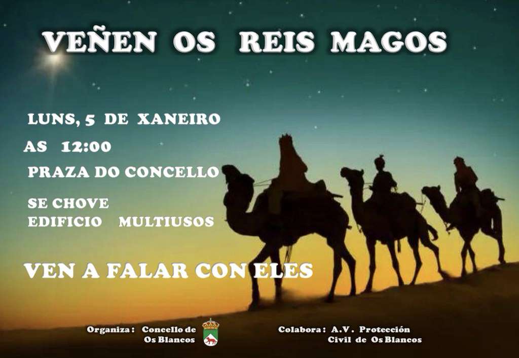 Recepción de Reyes (2026) en Os Blancos