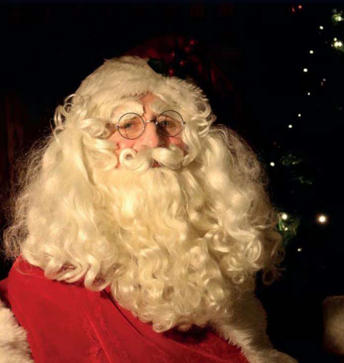 Recibimiento a Papá Noel en Ourense