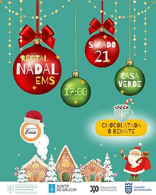 Fechas, información, programa, cartel, imágenes, mapa y ubicación de Recital de Nadal da EMS   en  Salceda de Caselas