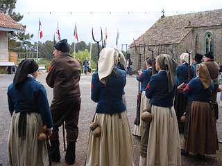 Recreación Batalla Casal do Eirigo en Valga