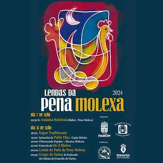 Recreación das Lendas da Pena Molexa en Narón