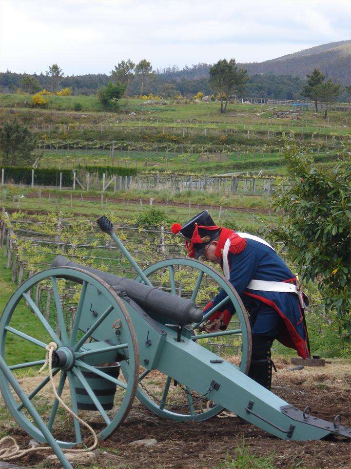 Recreación Batalla Casal do Eirigo (2024) en Valga