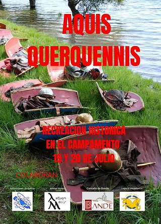 Fechas, información, programa, cartel, imágenes, mapa y ubicación de Recreación Histórica Romana  en  Bande
