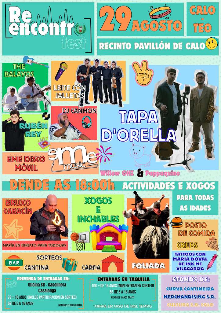 Reencontro Fest de Calo (2026) en Teo