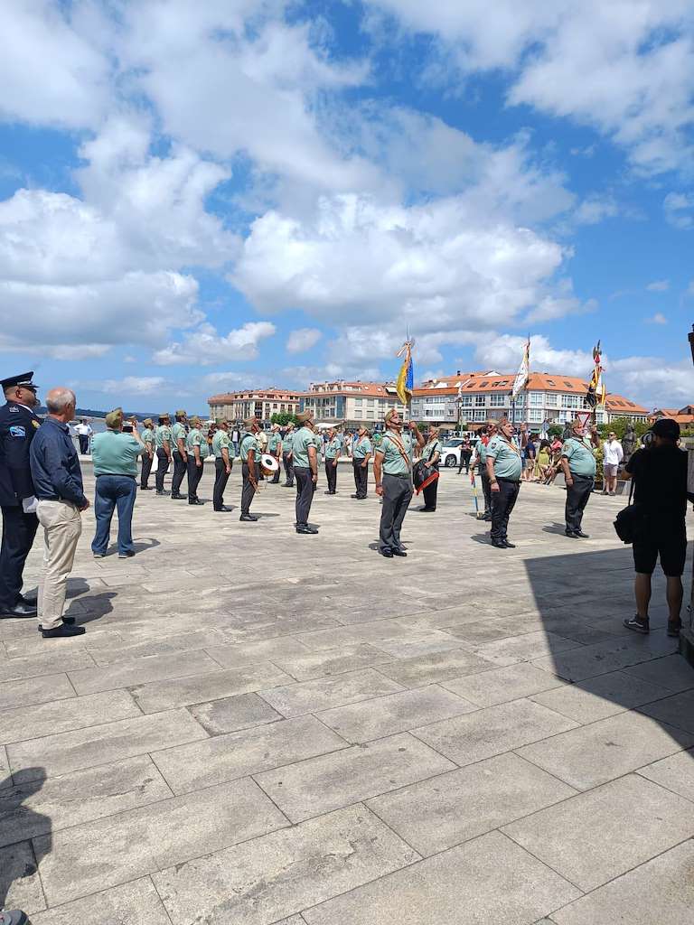 X Reencuentro de Veteranos Legionarios de Galicia en Vilanova de Arousa