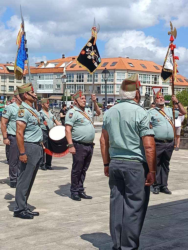 X Reencuentro de Veteranos Legionarios de Galicia en Vilanova de Arousa
