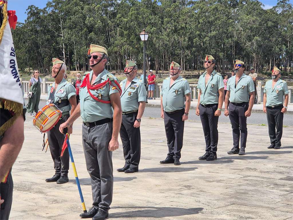 X Reencuentro de Veteranos Legionarios de Galicia en Vilanova de Arousa