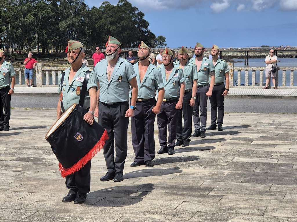 X Reencuentro de Veteranos Legionarios de Galicia en Vilanova de Arousa