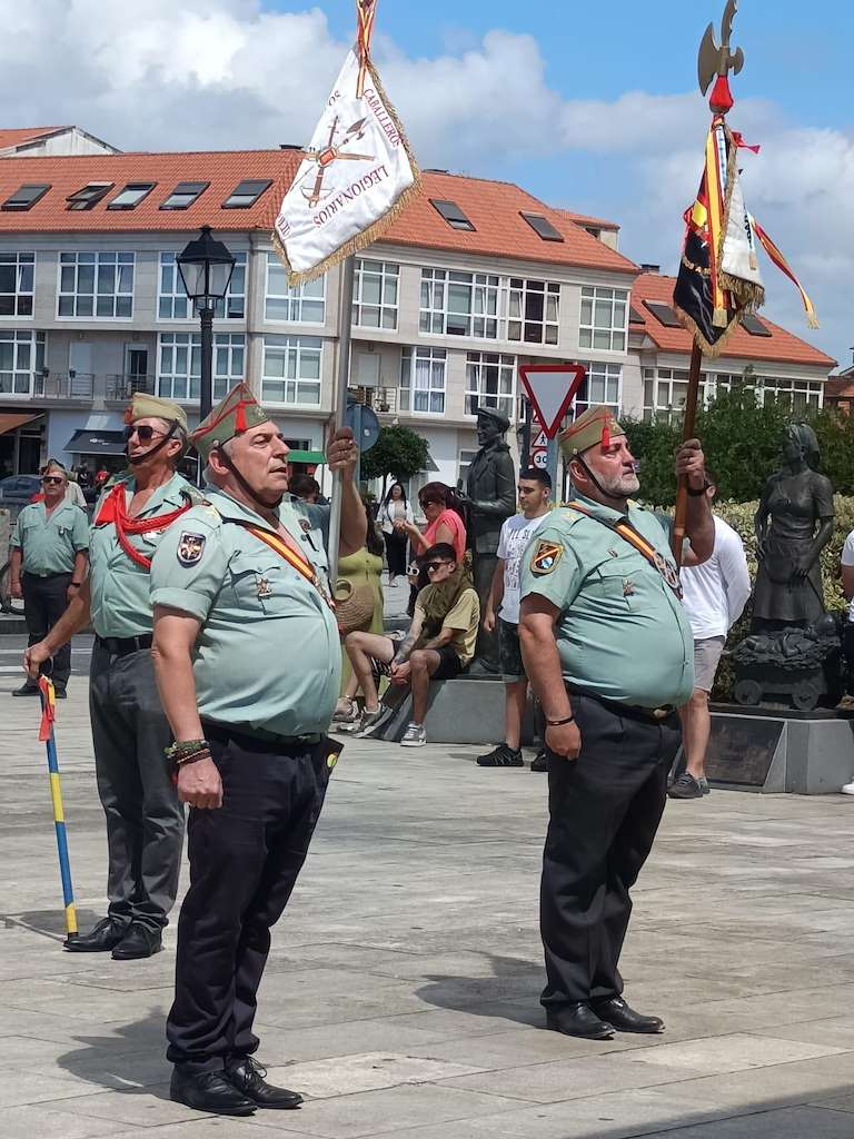 X Reencuentro de Veteranos Legionarios de Galicia en Vilanova de Arousa