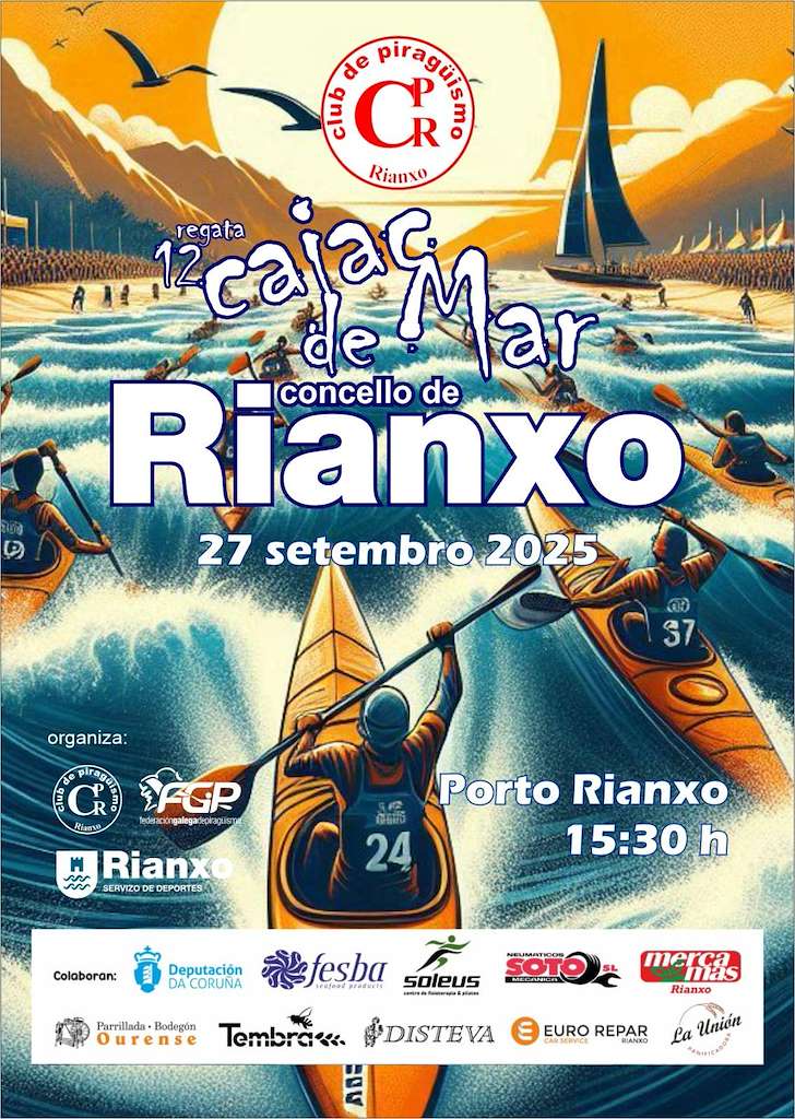 XII Regata Caiac de Mar  en Rianxo