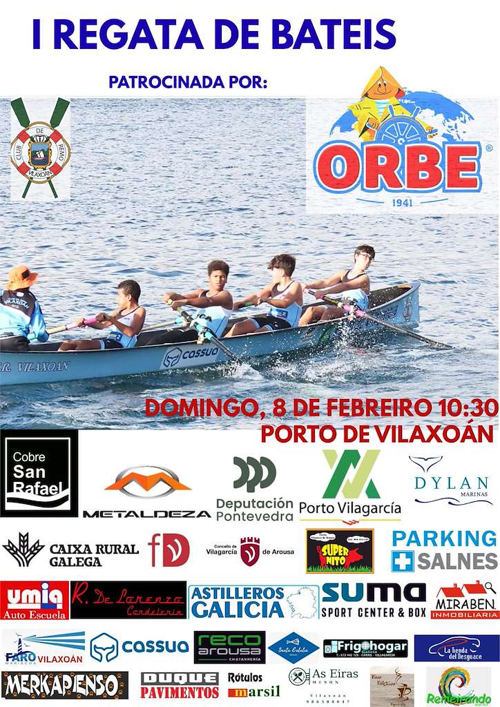 I Regata de Bateis  en Vilagarcía de Arousa