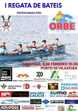 Fechas, información, programa, cartel, imágenes, mapa y ubicación de I Regata de Bateis  (2026)  en  Vilagarcía de Arousa