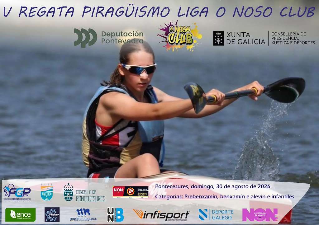 V Regata de Piragüismo (2026) en Pontecesures