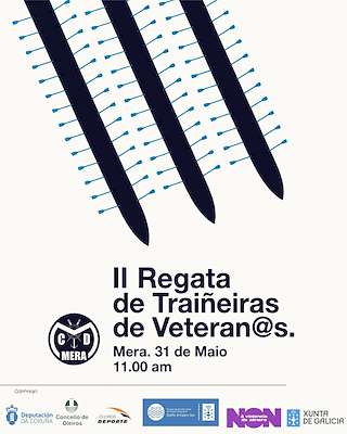 Fechas, información, programa, cartel, imágenes, mapa y ubicación de II Regata de Traiñeiras de Veteranos  (2026)  en  Oleiros