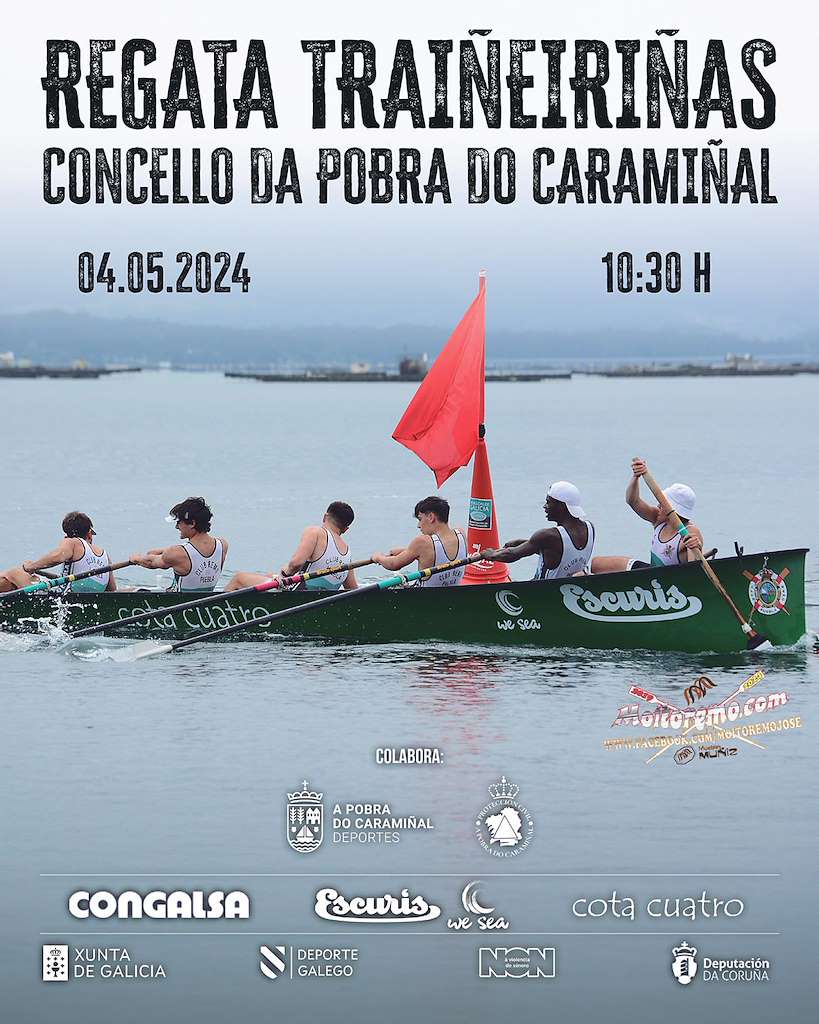 Regata de Traiñeiriñas (2025) en A Pobra do Caramiñal