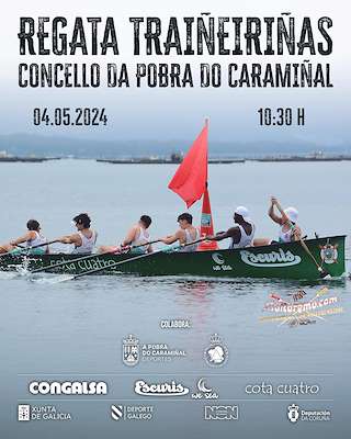 Fechas, información, programa, cartel, imágenes, mapa y ubicación de Regata de Traiñeiriñas  en  A Pobra do Caramiñal