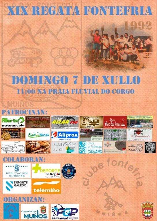 XIX Regata Fontefría en Muíños
