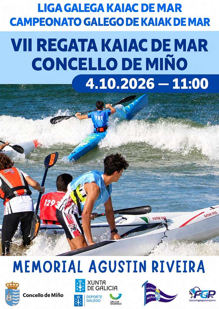 VII Regata Kaiak de Mar (2026) en Miño