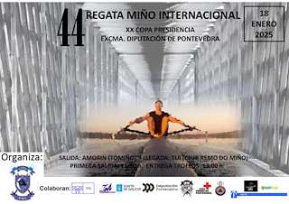 Fechas, información, programa, cartel, imágenes, mapa y ubicación de XLIV Regata Miño Internacional  en  Tomiño