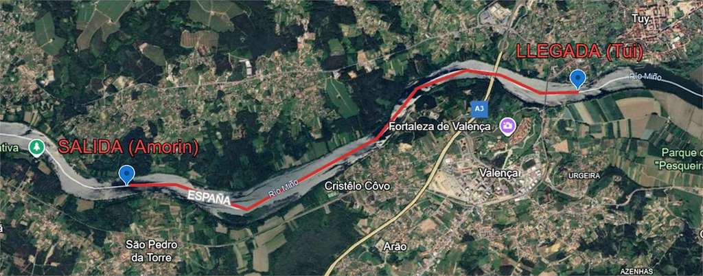 XLV Regata Miño Internacional en Tomiño