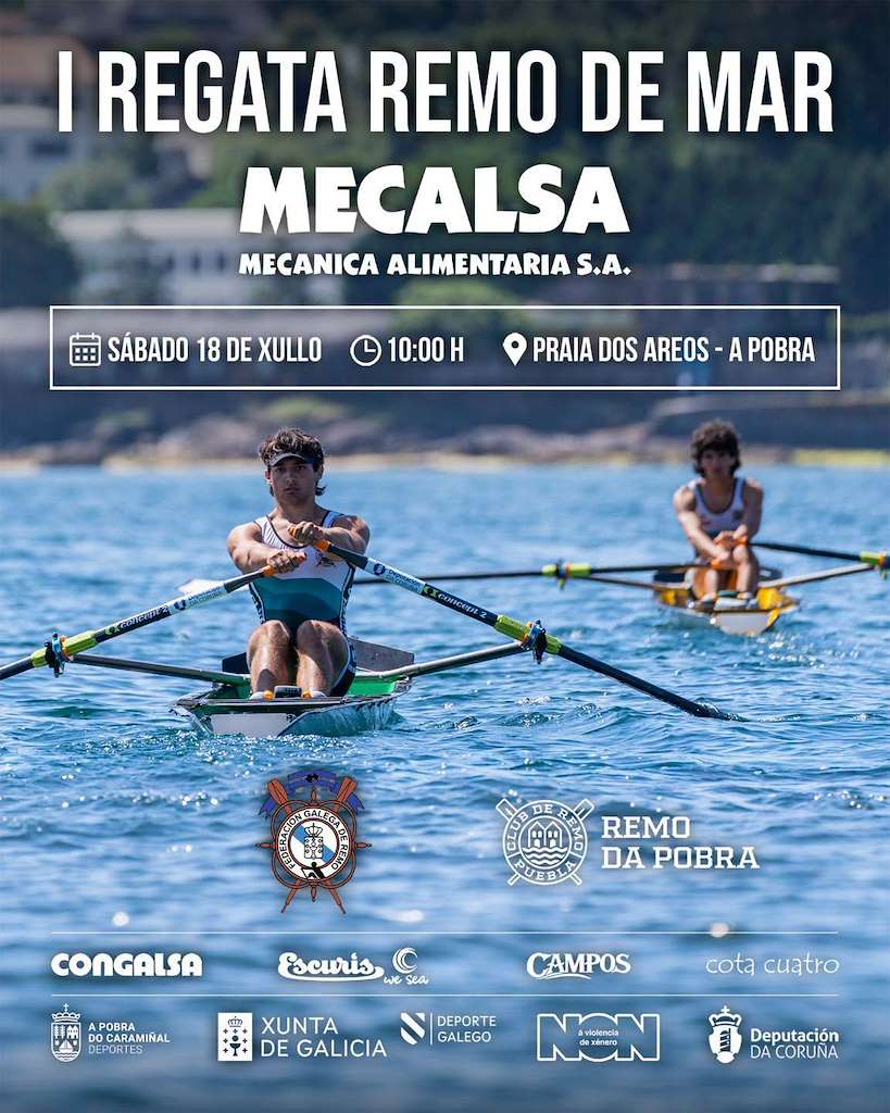 I Regata Remo de Mar  (2026) en A Pobra do Caramiñal