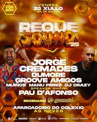 Fechas, información, programa, cartel, imágenes, mapa y ubicación de RequeSound Festival  en  As Neves