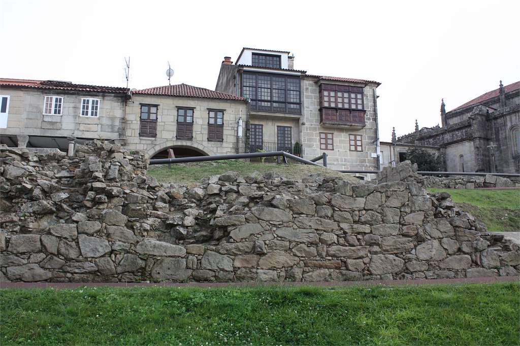Restos de la Muralla en Pontevedra