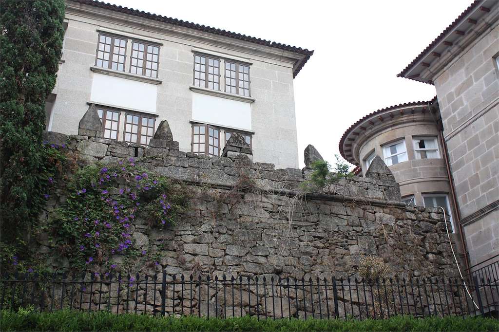 Restos de la Muralla en Pontevedra