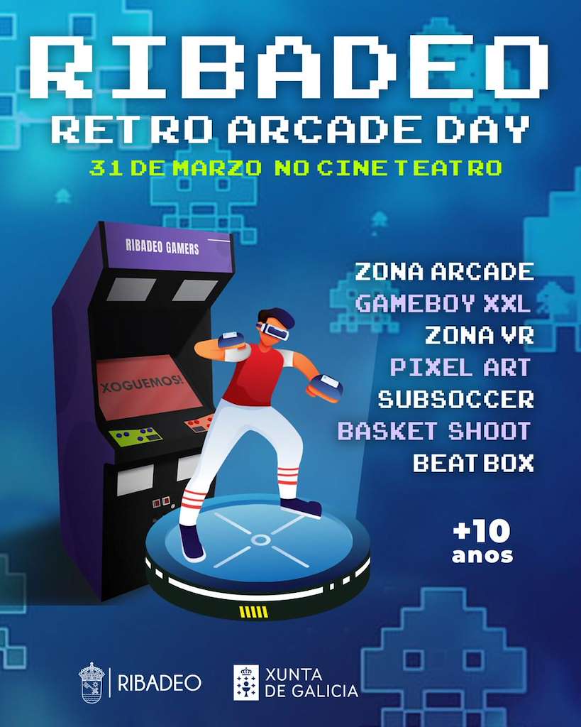 Retro Arcade Day (2026) en Ribadeo