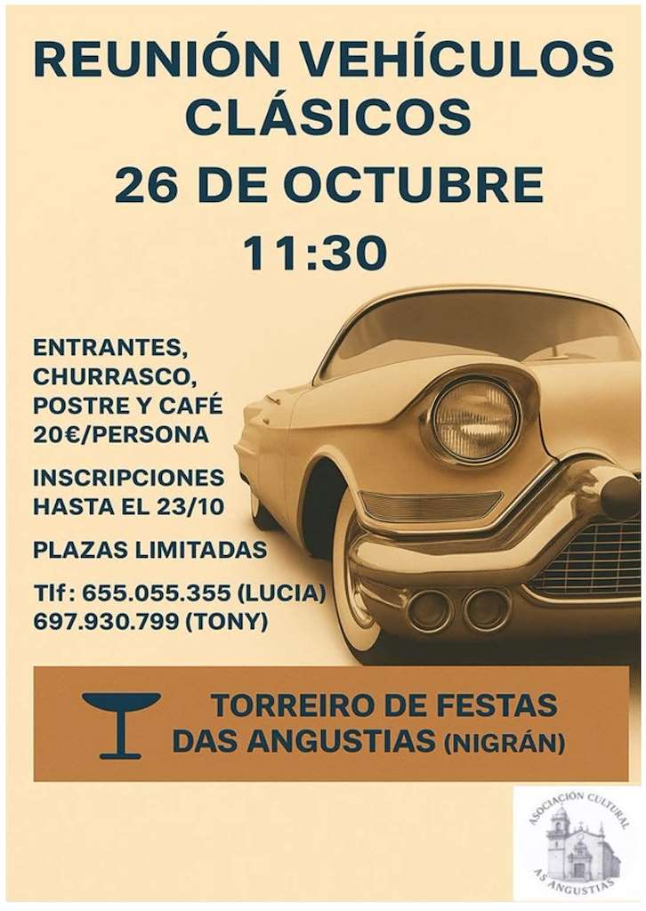 Reunión de Vehículos Clásicos  en Nigrán