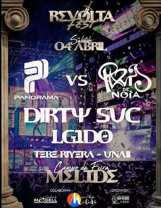 Fechas, información, programa, cartel, imágenes, mapa y ubicación de Revolta Fest  (2026)  en  Melide