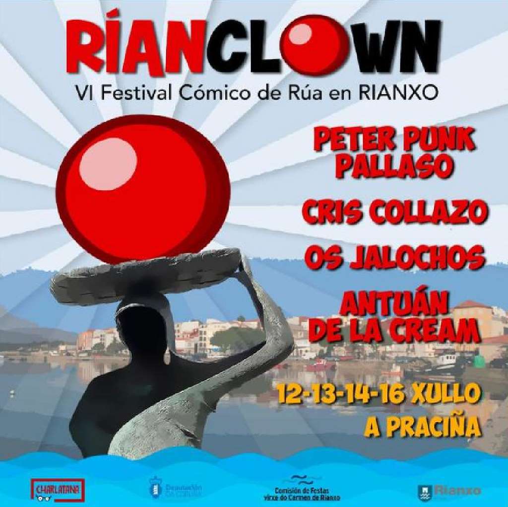 Ríanclown - IV Festival Cómico de Rúa en Rianxo