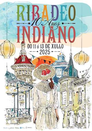 Fechas, información, programa, cartel, imágenes, mapa y ubicación de Ribadeo Indiano - Alén do Tempo