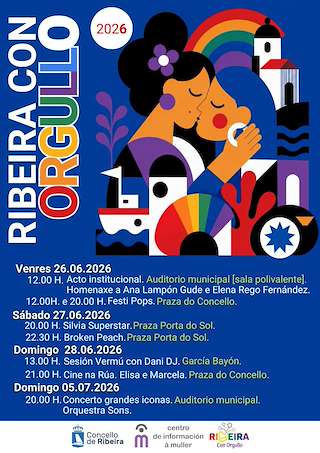 Fechas, información, programa, cartel, imágenes, mapa y ubicación de Ribeira con Orgullo (2026)