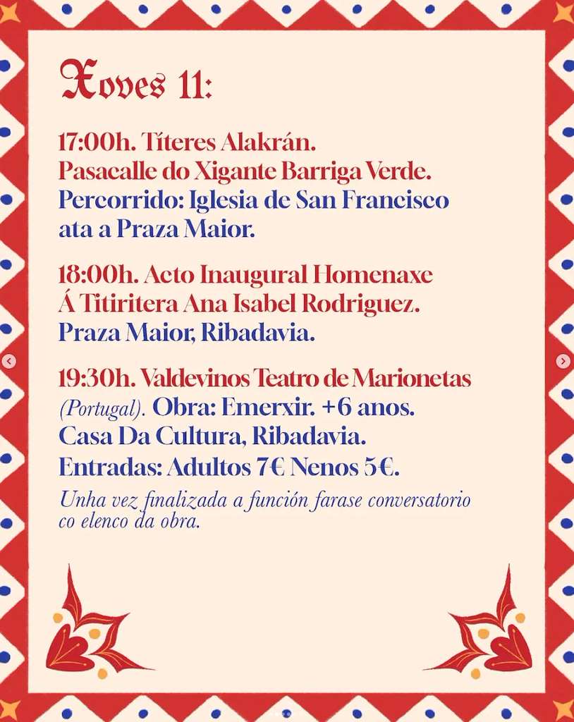 Ribeirocreques (2026) en Ribadavia