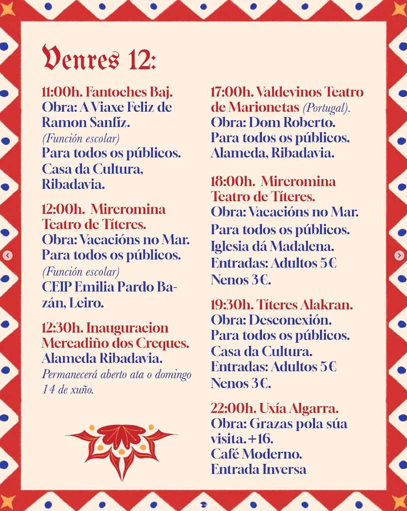 Ribeirocreques (2026) en Ribadavia