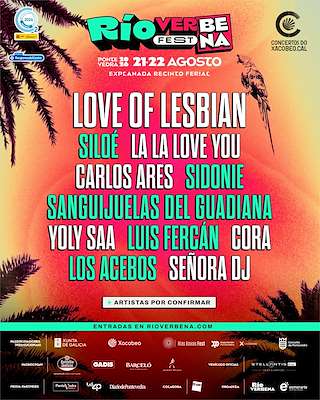 Fechas, información, programa, cartel, imágenes, mapa y ubicación de Río Verbena Fest (2026)  en  Pontevedra