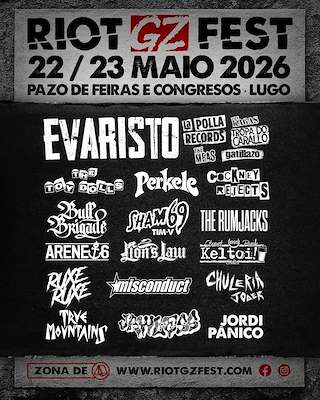 Fechas, información, programa, cartel, imágenes, mapa y ubicación de Riot Gz Fest (2026)  en  Lugo