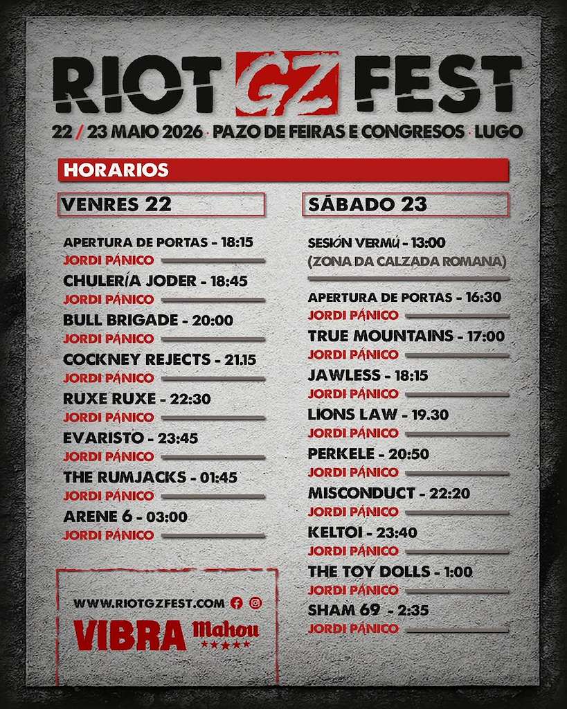 Riot Gz Fest (2026) en Lugo