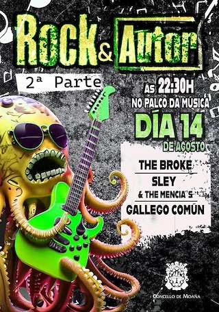 Fechas, información, programa, cartel, imágenes, mapa y ubicación de Rock & Autor  en  Moaña