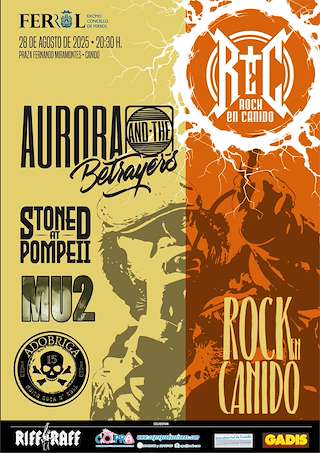 Fechas, información, programa, cartel, imágenes, mapa y ubicación de IV Rock en Canido  en  Ferrol