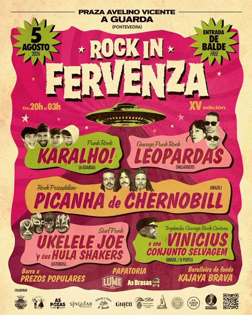 Rock In Fervenza (2026) en A Guarda