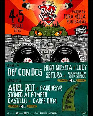 Fechas, información, programa, cartel, imágenes, mapa y ubicación de XIII Rock in Rio Tea  en  Ponteareas