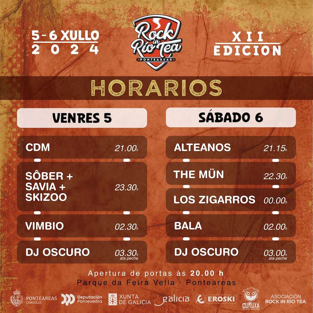 XII Rock in Rio Tea en Ponteareas