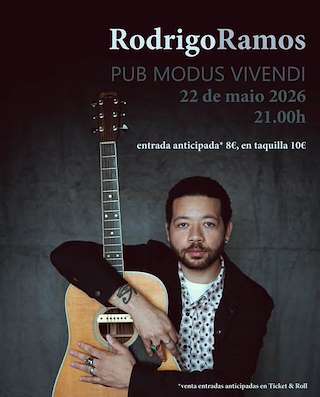 Fechas, información, programa, cartel, imágenes, mapa y ubicación de Rodrigo Ramos (2026)  en  Santiago de Compostela