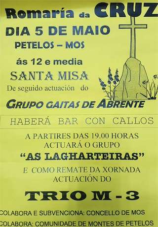 Festa da Cruz de Petelos (2026) en Mos