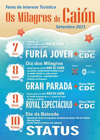 Romaría da Nosa Señora dos Miragres de Caión en Laracha